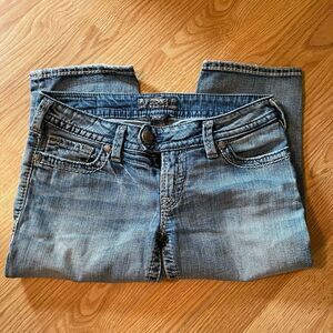 Silver Tuesday Womens crop jeans size 28